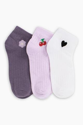 3 Pack Socks