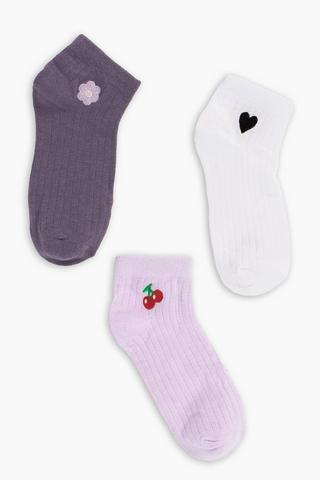 3 Pack Socks