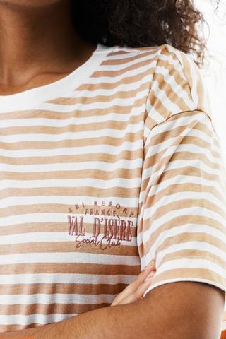 Stripe Oversized T-Shirt