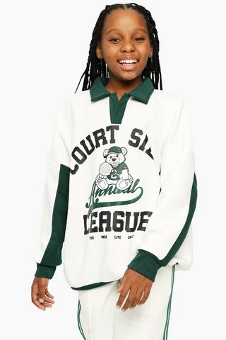 Oversized Golfer Sweat Top