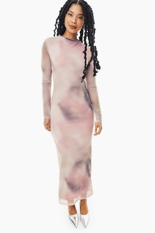 Mesh Bodycon Dress