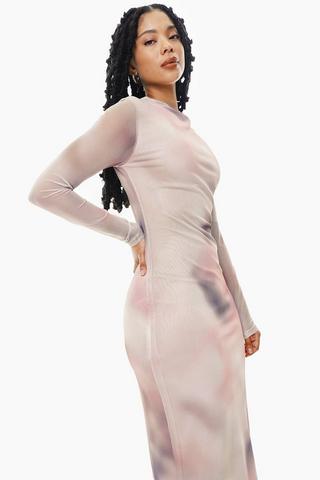 Mesh Bodycon Dress