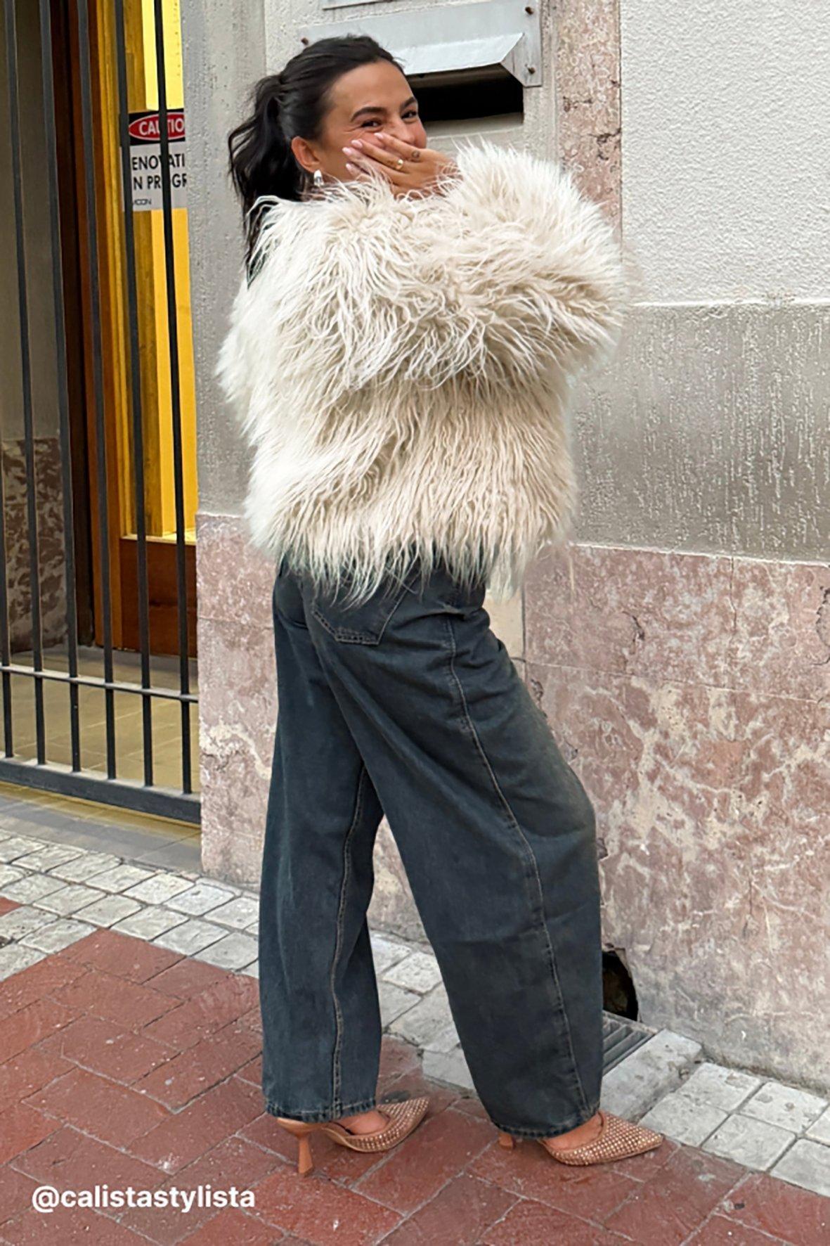 ジャケット・アウター THE TOE 2025AW Breite Shaggy Jacket Faux Fur Jacket