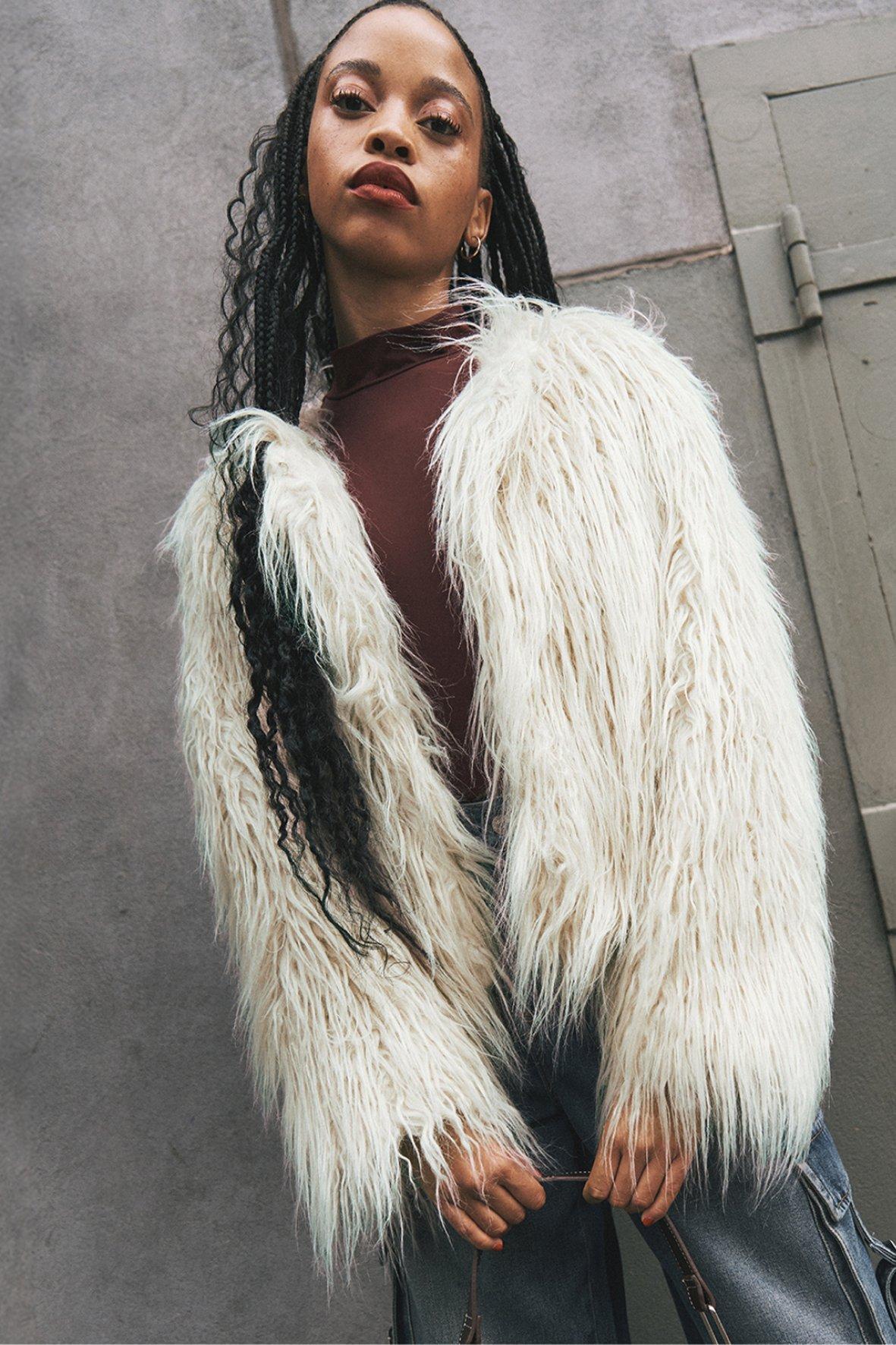 Faux Fur Jacket