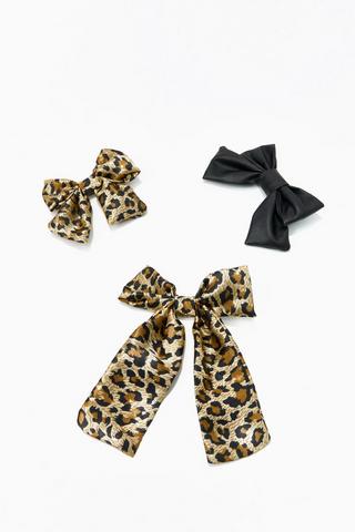 Bow Hair Accessory Set