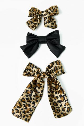 Bow Hair Accessory Set