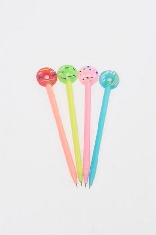 4 Pack Donut Pens