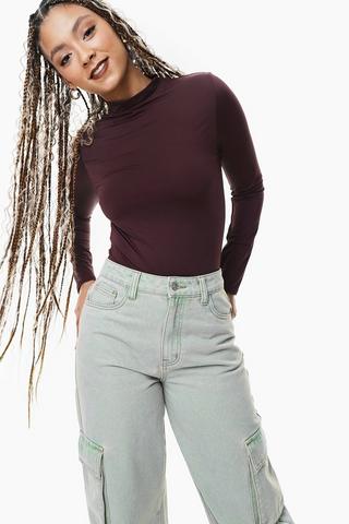 Skin Tight Turtle Neck Bodysuit