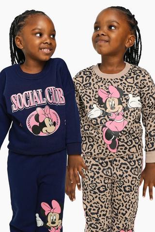 Minnie Mouse 2 Pack Sweat Tops
