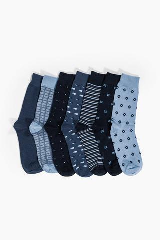 7 Pack Socks