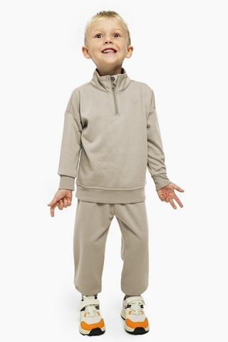 Sweat Top And Joggers Set