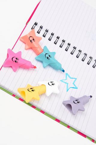 Stacked Star Highlighters - 6 Pack