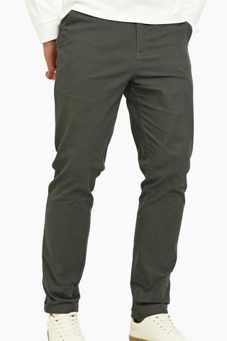 Straight Pleated Chinos