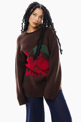 Slouchy Crew Neck Knit