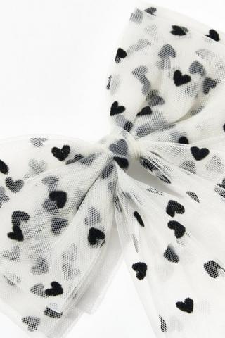 Hair Clip - Mesh Bow