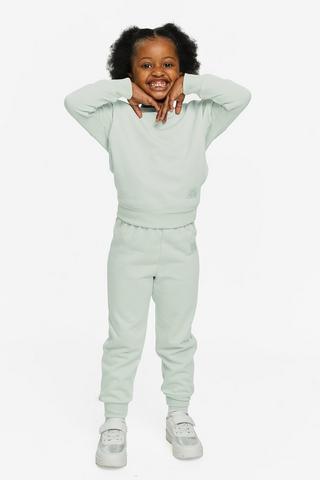 Sweat Top And Joggers Set