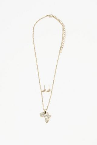 Necklace And Earring Set