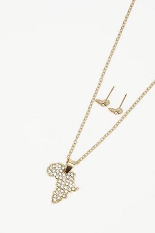 Necklace And Earring Set