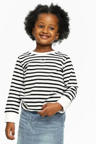 Stripe Long Sleeve Top