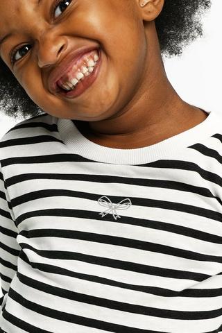 Stripe Long Sleeve Top