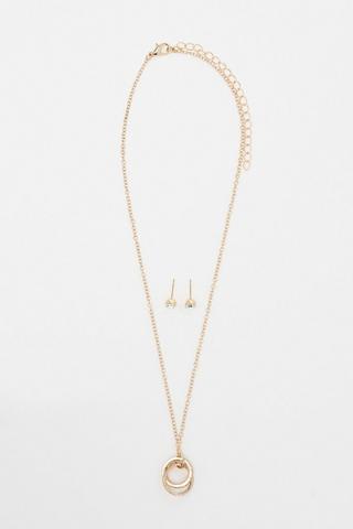Necklace And Earring Set