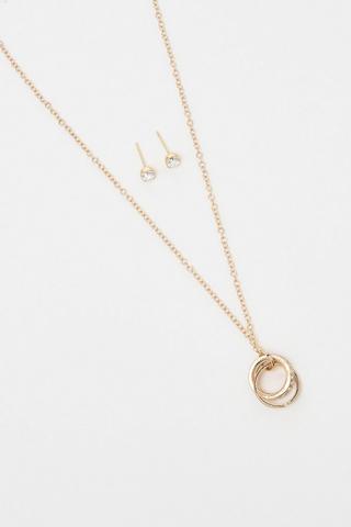 Necklace And Earring Set