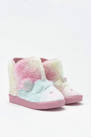 Unicorn Slipper Boot