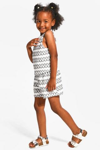 Crochet Sleeveless Top And Shorts Set