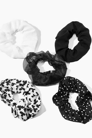 5 Pack Scrunchies