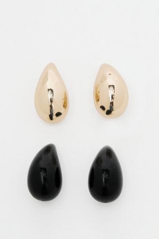 2 Pack Stud Earrings