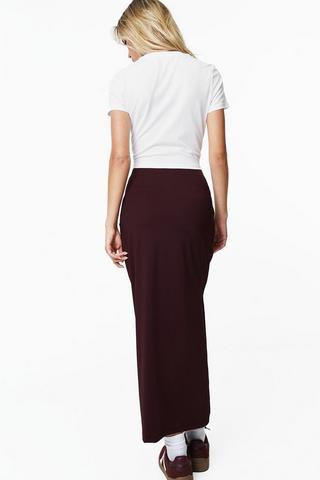 Skin Tight Midi Skirt