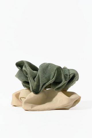 2 Pack Scrunchies