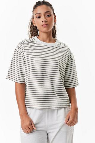Stripe Boxy T-Shirt