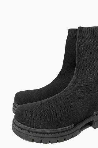 Chunky Chelsea Sock Boot