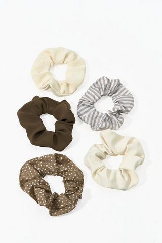 5 Pack Scrunchies