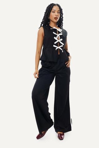 Tie Front Blouse 