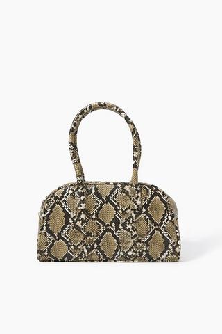 Snakeskin Shoulder Bag