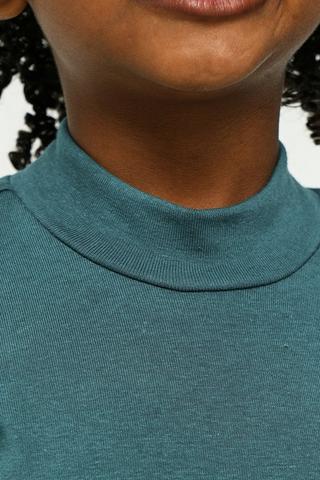 Turtle Neck Long Sleeve Top