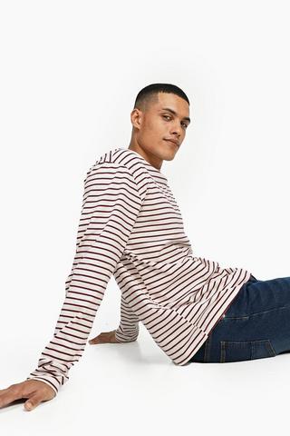 Stripe Relaxed T-Shirt