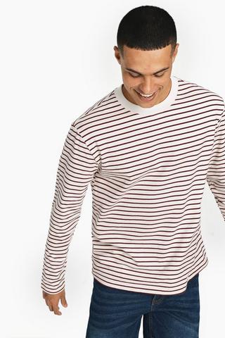 Stripe Relaxed T-Shirt