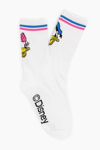 Donald Duck And Daisy Duck Anklet Socks