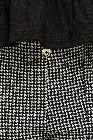 Check Flare Leggings