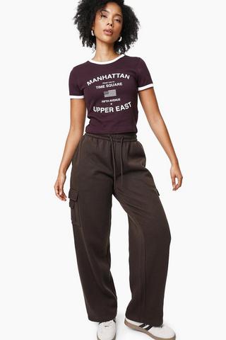 Wide Leg Cargo Pants
