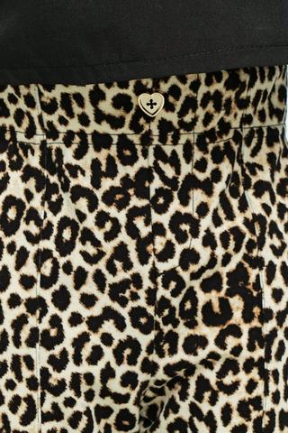 Leopard Print Flare Leggings
