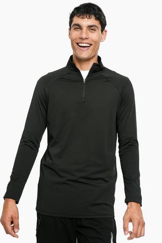 Quarter Zip Sweat Top
