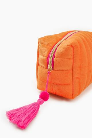 Quilted Make-Up Bag