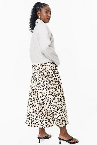 Satin Slip Skirt