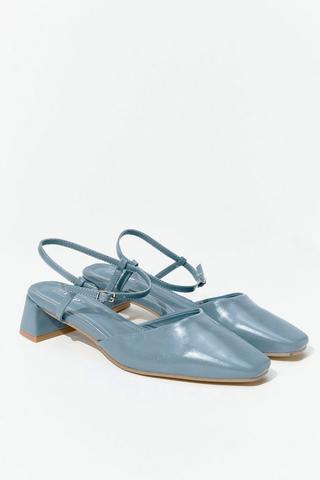 Ankle Strap Block Heel