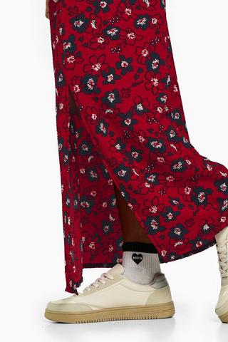 Floral Maxi Skirt