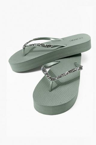 Glitter Platform Slop